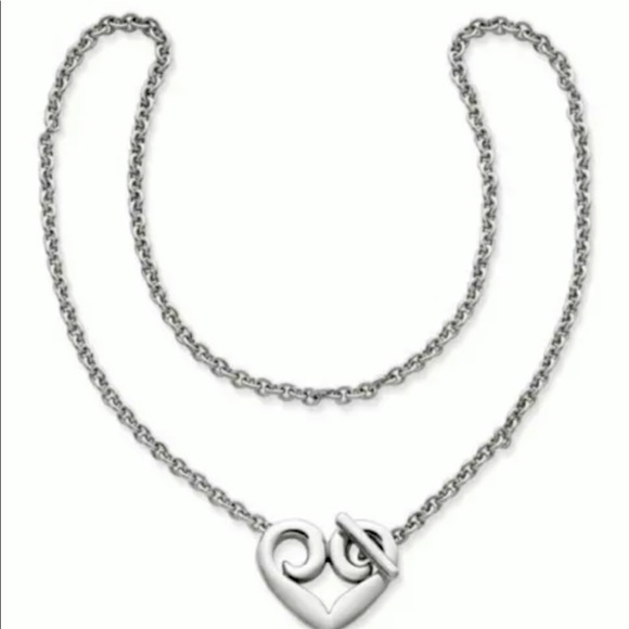 James Avery Jewelry - 💝RETIRED James Avery Heart Toggle Necklace.